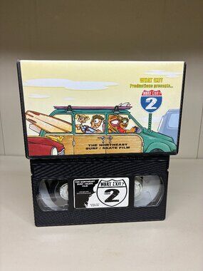 WHAT EXIT? 2 VHS The Northeast Surf Skate Film Rare Video
